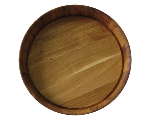 image_1 Dřevěný podnos 34 cm masivní přírodní podnos na servírování