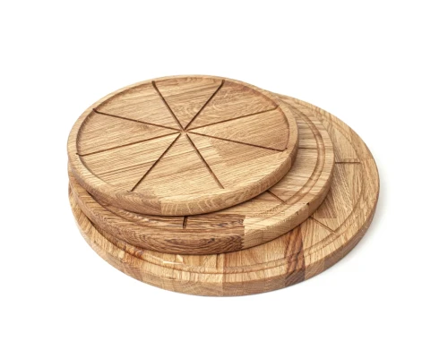image_3 Dřevěný talíř na pizzu 30 cm masivní přírodní talíř na servírování pizzy