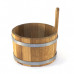 image_1 Tradiční dubový džber 3L – ručně vyrobený pro saunu, vodu nebo domácí dekor