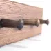 image_3 Dřevěný dubový věšák s 3 háčky masivní nástěnný věšák na oblečení z dubového dřeva