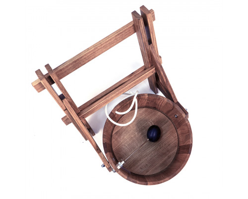 image_4 Dubové saunové vědro o objemu 10 litrů s obručí z nerezové oceli