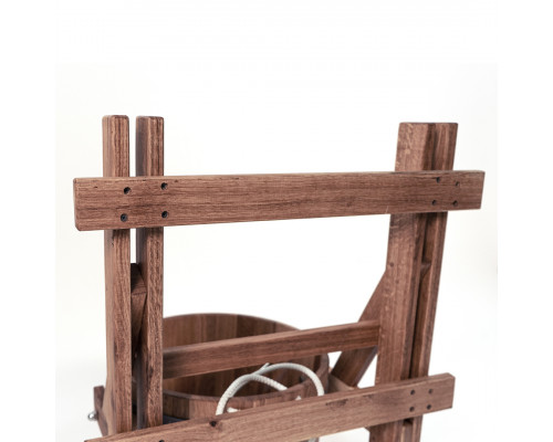 image_6 Dubové saunové vědro o objemu 10 litrů s obručí z nerezové oceli