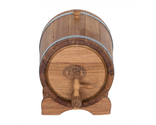 image_4 Dubový sud 5 L na stojanu – dřevěný džbán na víno, destiláty a alkohol, ručně vyráběný sud z dubového dřeva jako originální dárek