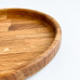image_3 Dubový talíř o průměru 250 mm – přírodní dřevěný talíř z dubu, odolný a stylový pro servírování jídel