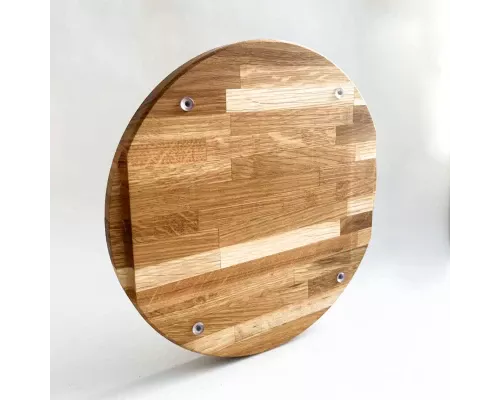 image_4 Dřevěný servírovací talíř 28 cm 3 sekce