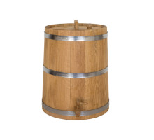 Dubový sud 30 L bez vnitřního výpalu